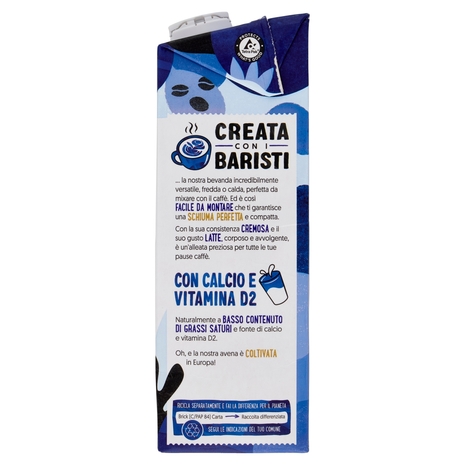 ALPRO Barista Questo Non è Latte, Bevanda Vegetale all'Avena Gusto Latte, Senza Lattosio, 1l